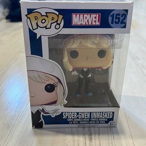 POP! “spider-gwen unmasked” #152 MARVEL